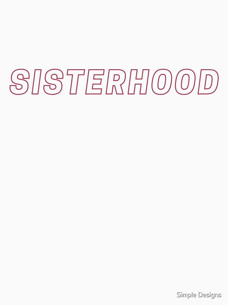 Sisterhood, Sister's Day Black by aivincible