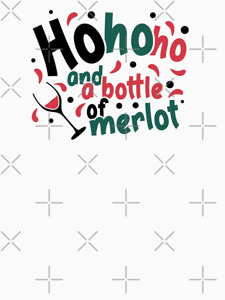 Ho Ho Ho and a Bottle of Merlot by FairydustGifts