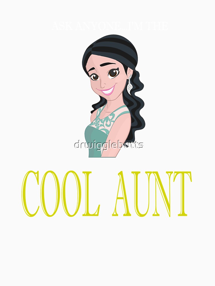 Cute Aunt Design Aunt by drwigglebutts