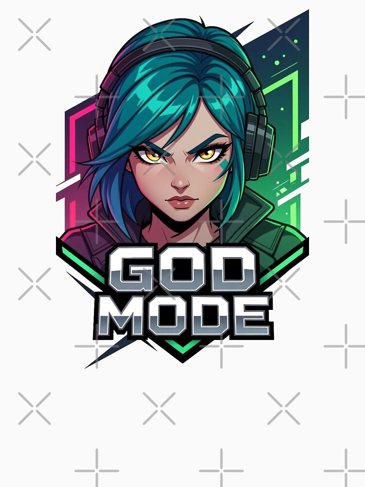 GOD MODE GIRL by shinyillust