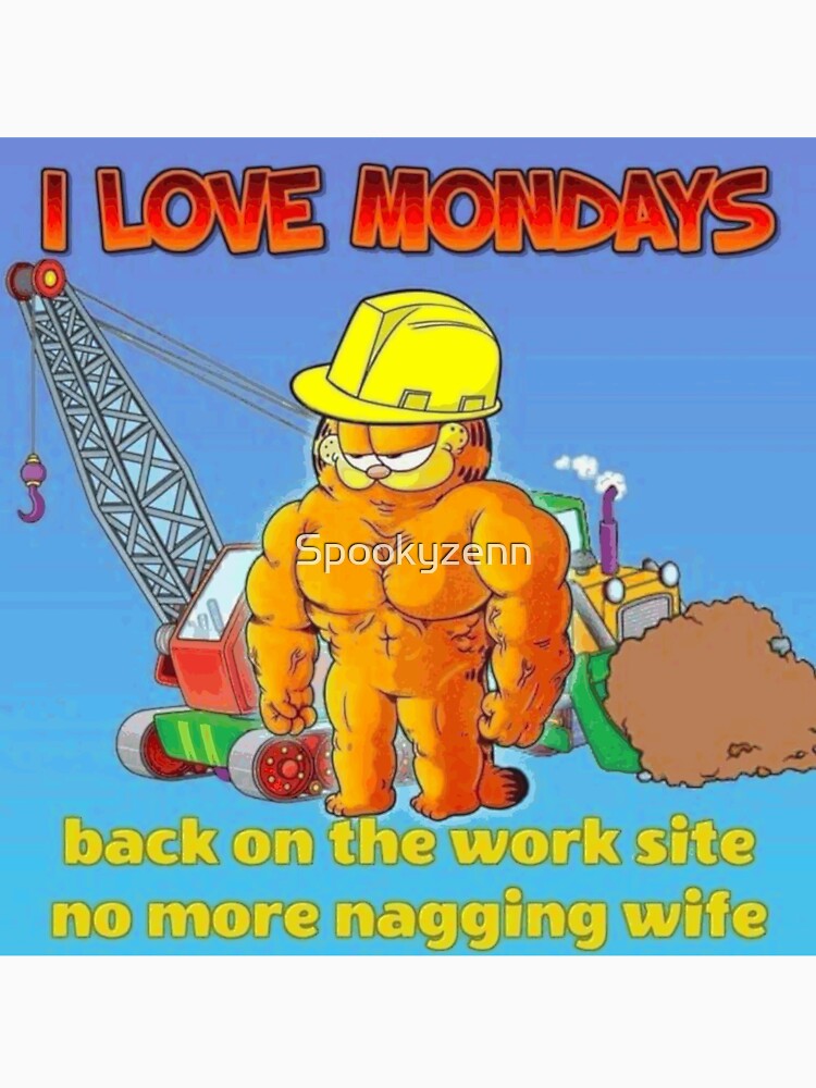 Motivational Garfield Shirt by Spookyzenn