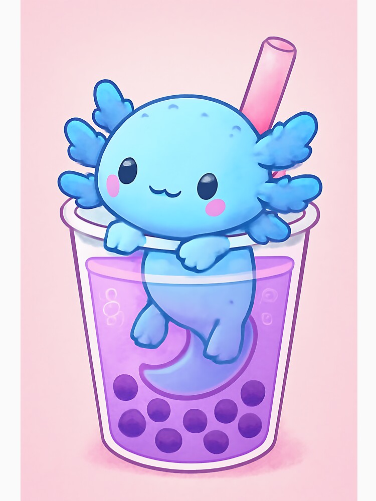 Axolotl Boba Bash by Whiskers&Waffles