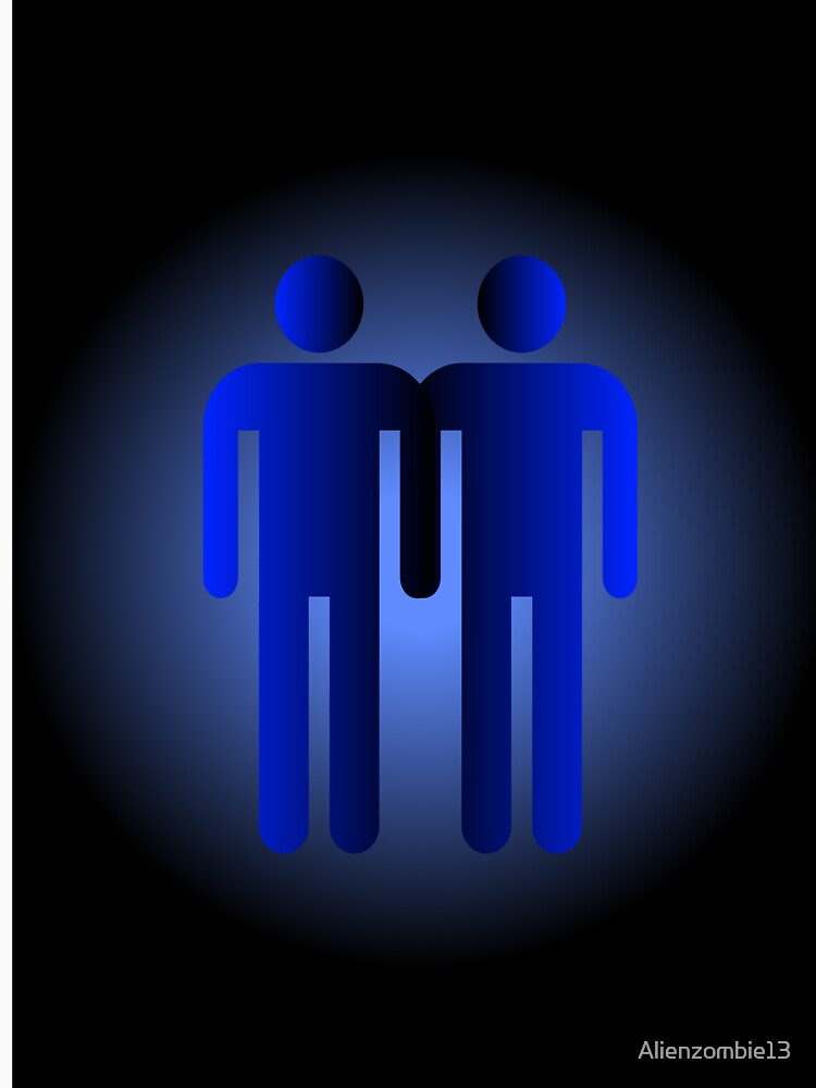 Gay Couple Symbol by Alienzombie13