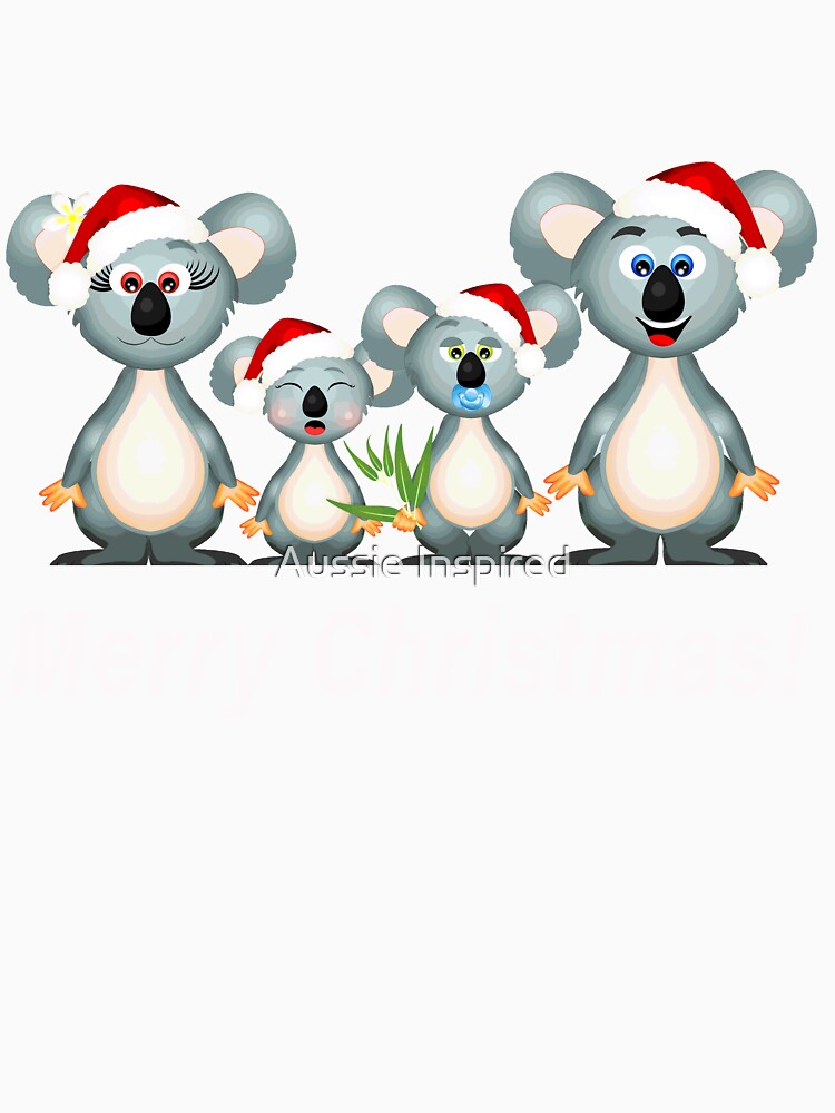 Merry Christmas - Koala Australian Theme by Aussie Inspired