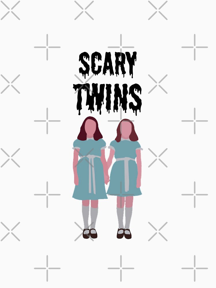 Best Twin Sister - Scary Twin Sisters - Spooky Twins - Strange Twins - Gothic Twins - Identical Twin Shirt - Girl Twin tshirt by happygiftideas