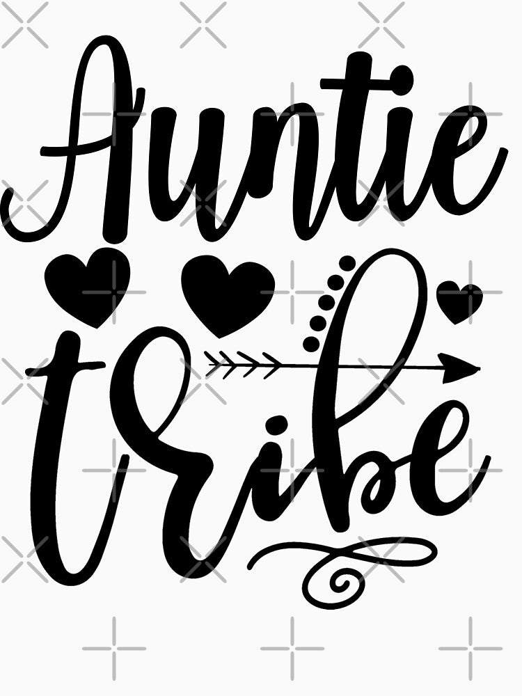 Cute aunt auntie tribe niece nephew funny aunts gift by tiffanator606