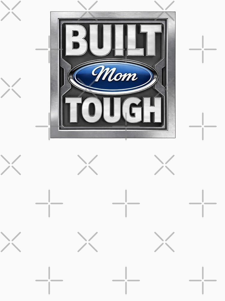 Built Mom Tough Style Logo | Strong Mom Graphic Design by SimplyJasper