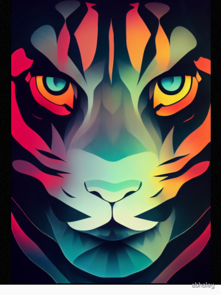 Glowing Tiger by abhaley