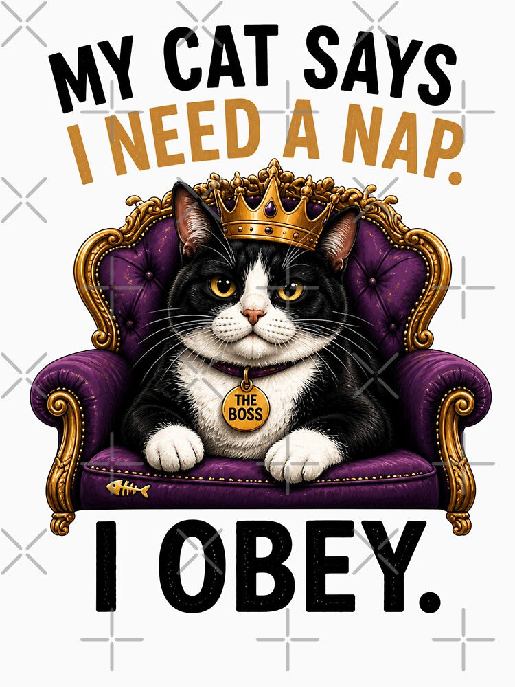 My Cat Says I Need A Nap by yasmh