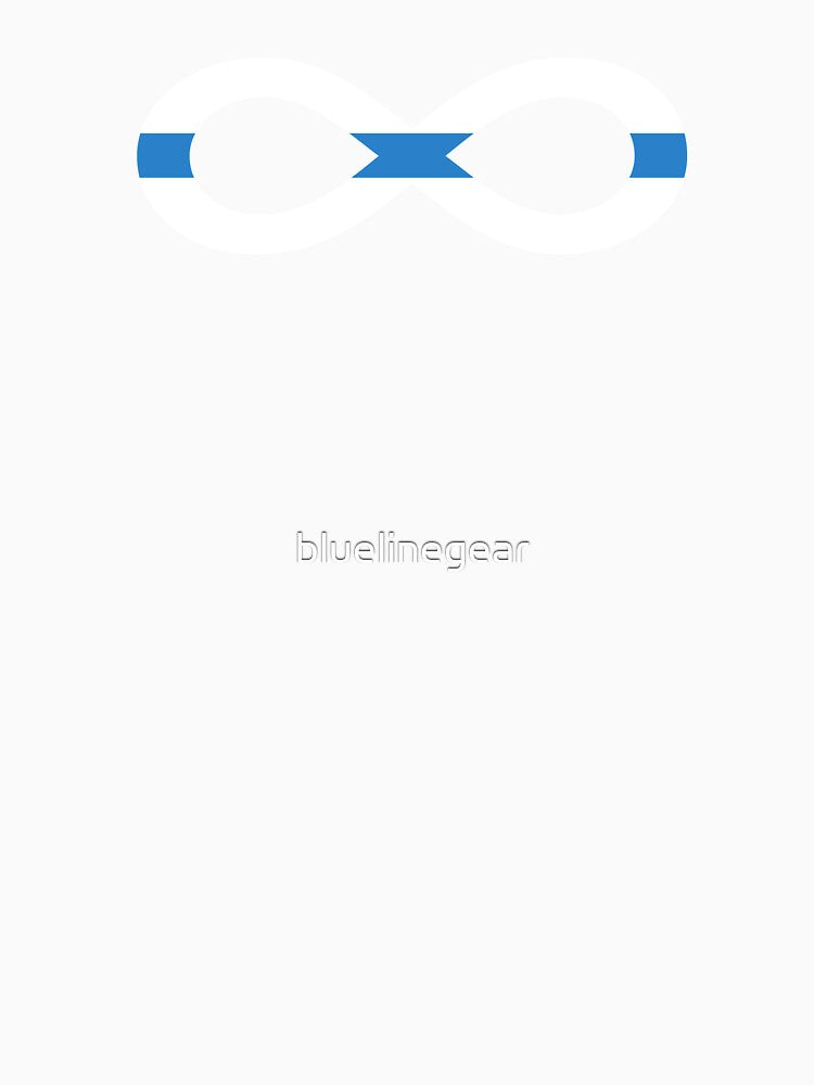 Thin Blue Line Infinity - Cute Police Wife Gift by bluelinegear