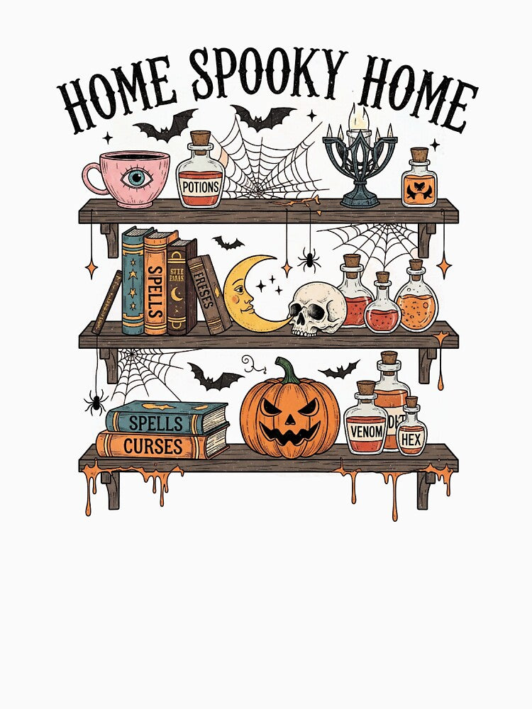 spooky shelf by MysticLeeCreationsandHair