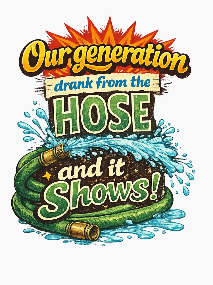 Funny Our Generation Drank From The Hose by ttuniques