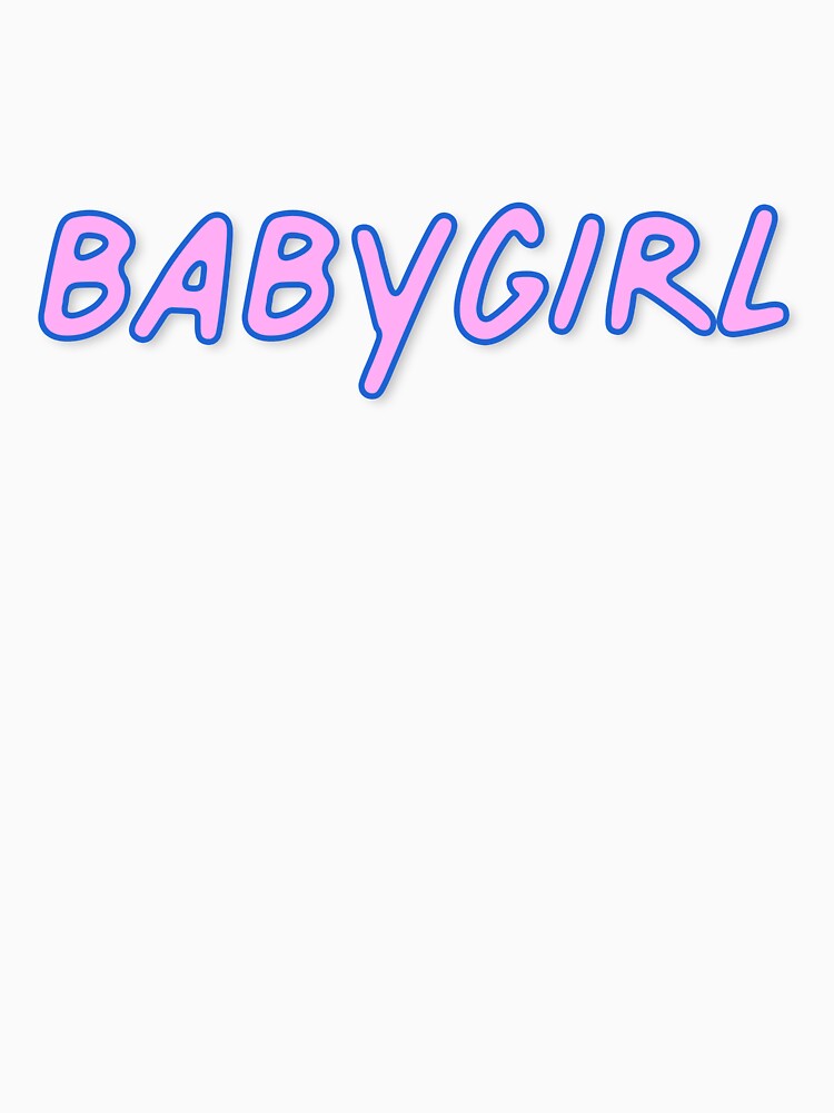 Babygirl Pink Cute Girly Text by thefrshmachine