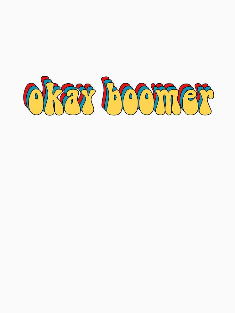 Okay Boomer Sticker by UWoes