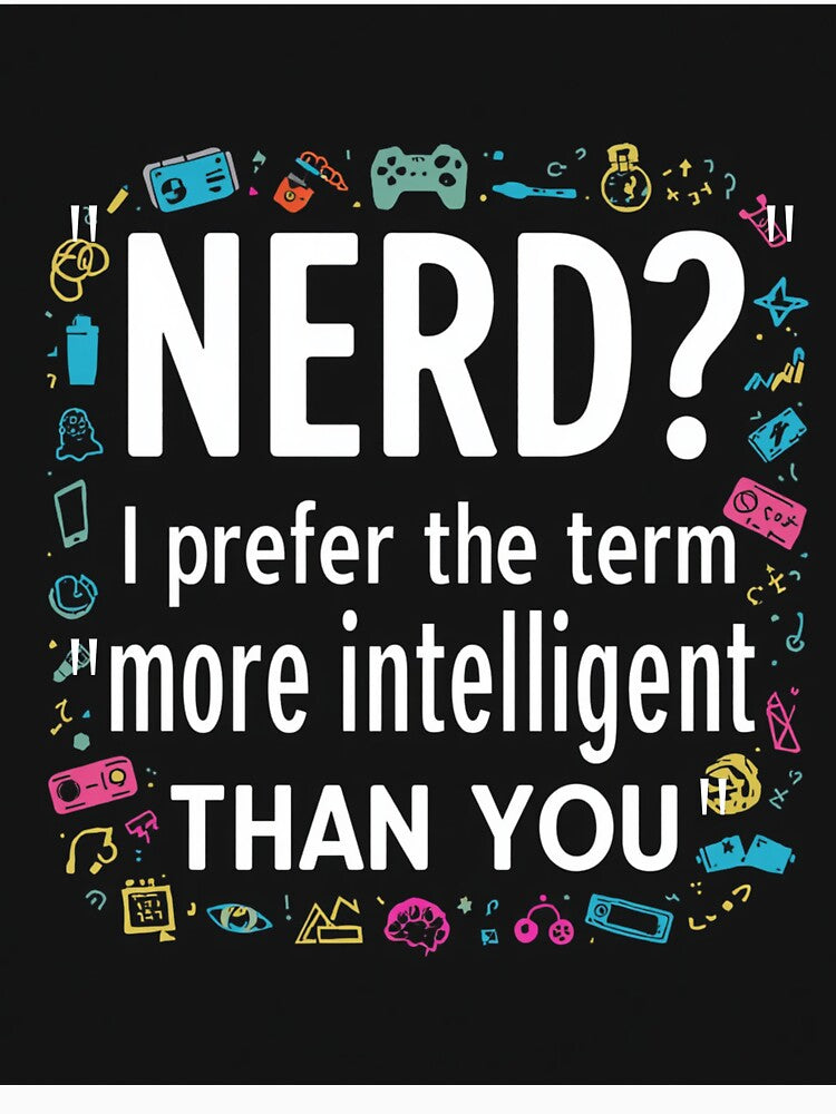 Nerdtee by whatthefoxsays