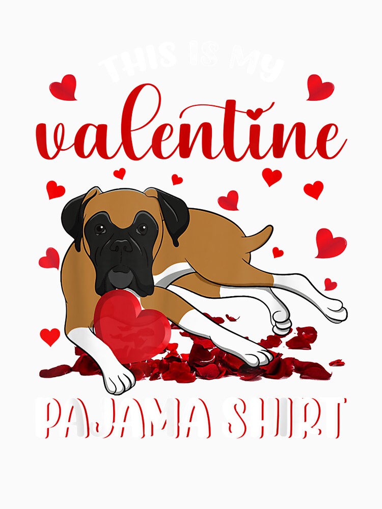 This Is My Valentine Pajama Boxer Couple Matching Gift by shirleyfinley