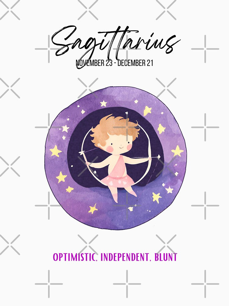 sagittarius zodiac sign poster by taechion