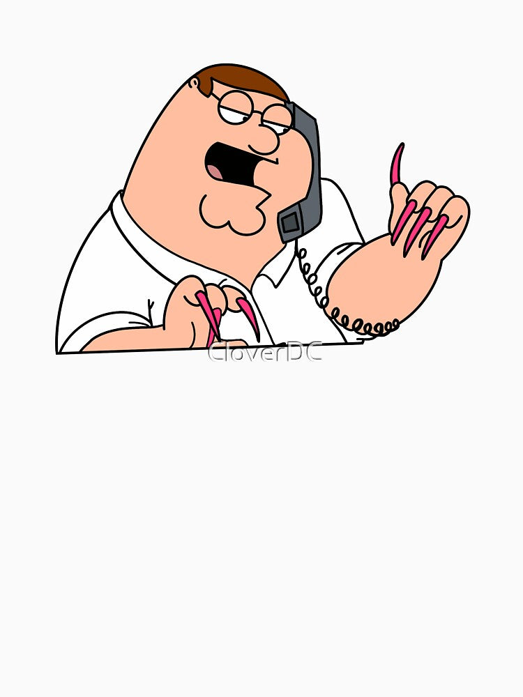 Acrylic Nails Peter | Family Guy by CloverDC