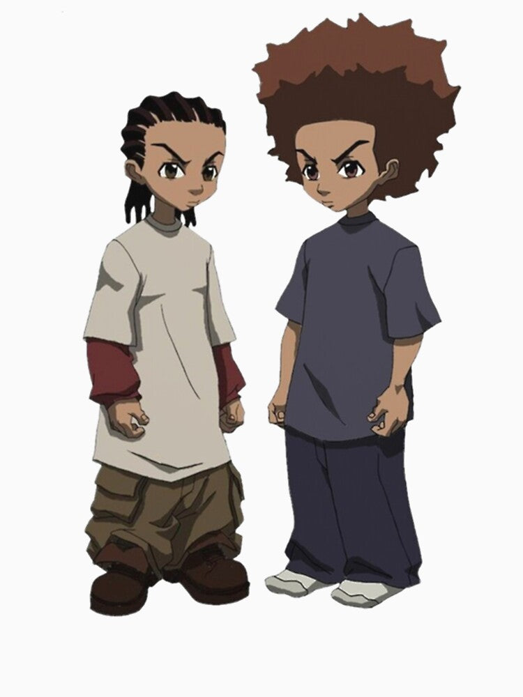 Huey and Riley Freeman --- RIP Grandpa Freeman by LCsShop