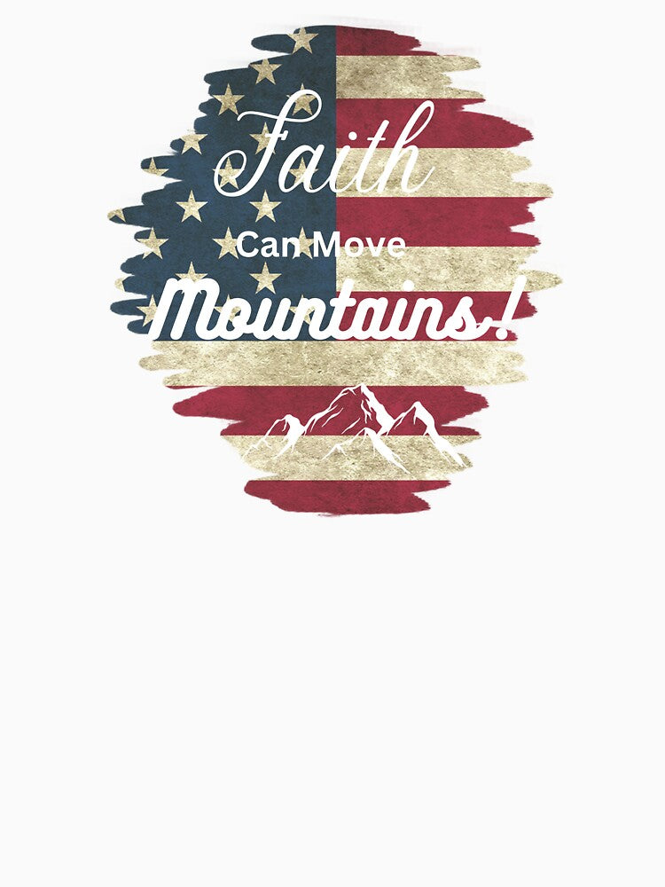 Faith can move mountains quote- Faith quote- Christen quote by Janetlousart