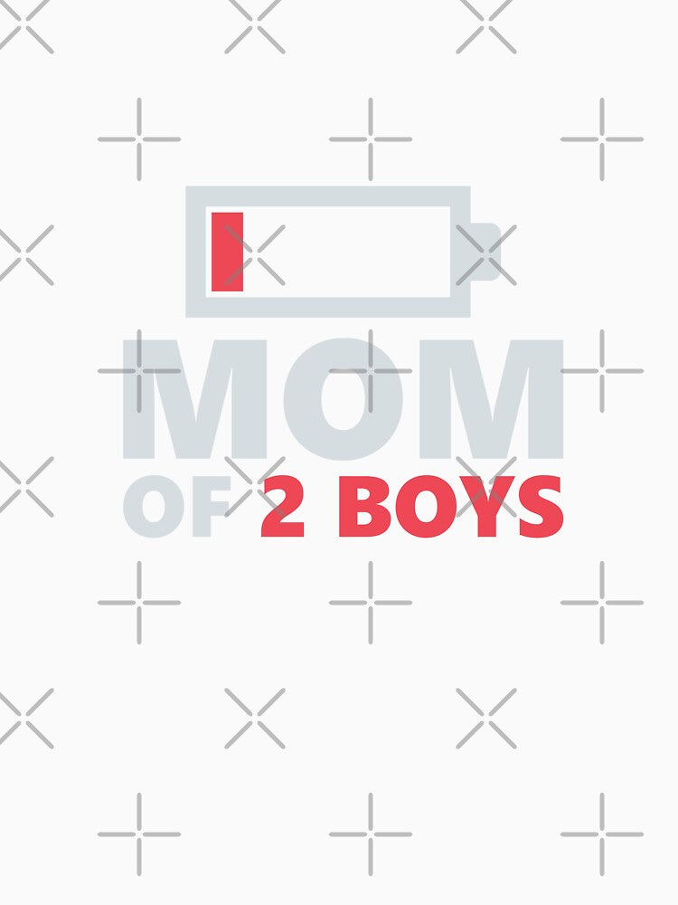 Mom of 2 Boys from Son Mothers Day Birthday by Slassyat
