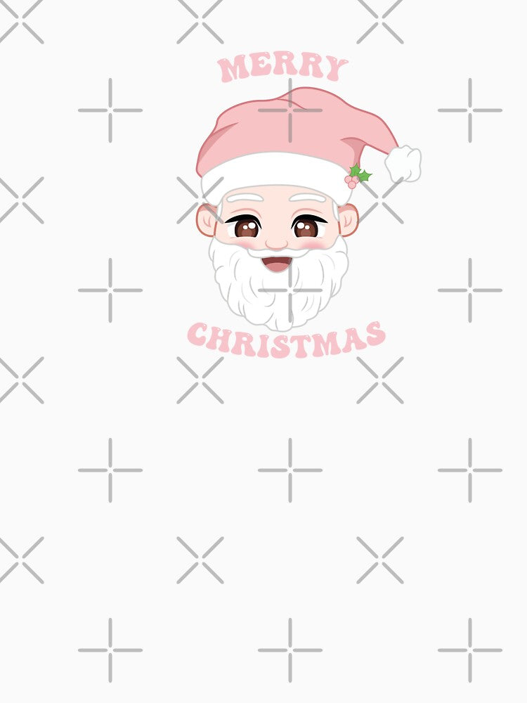 Pink Santa Claus by Ursa Art