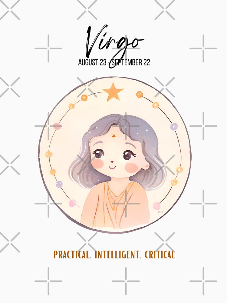 virgo zodiac sign poster by taechion