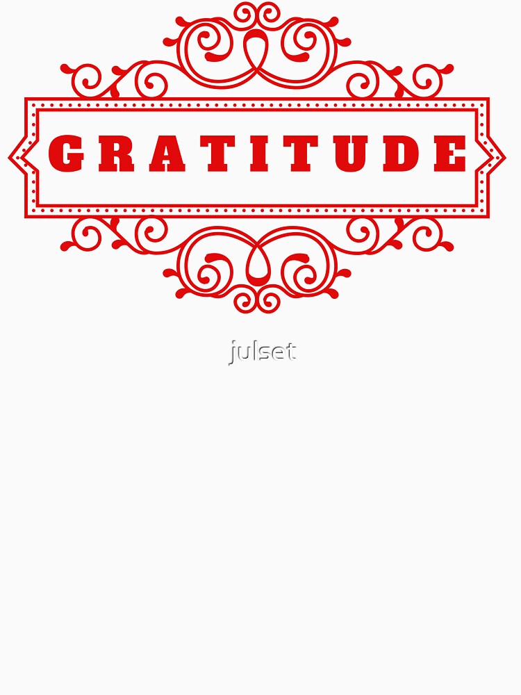 GRATITUDE by julset