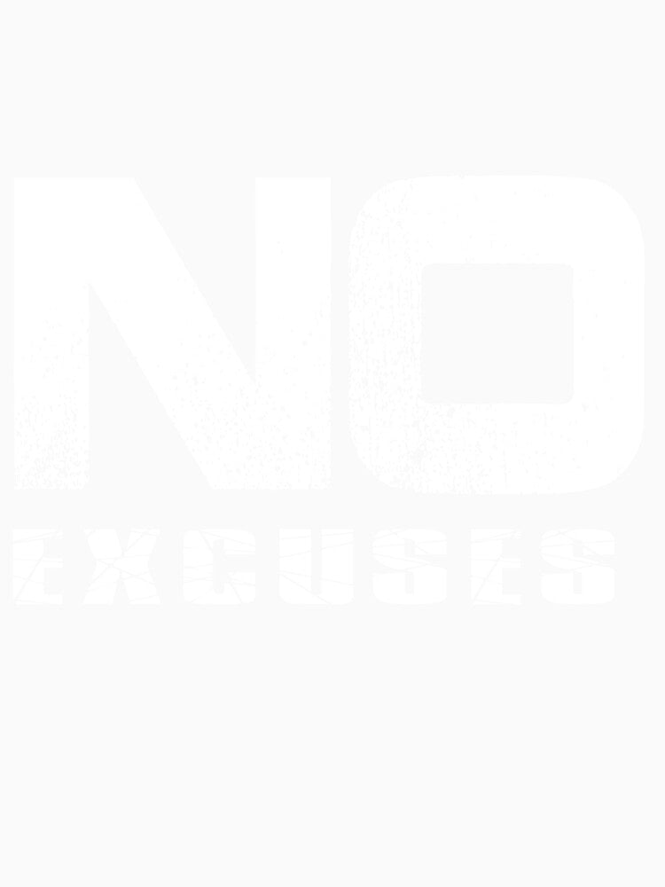 No excuses. by Billionaire Vitamins