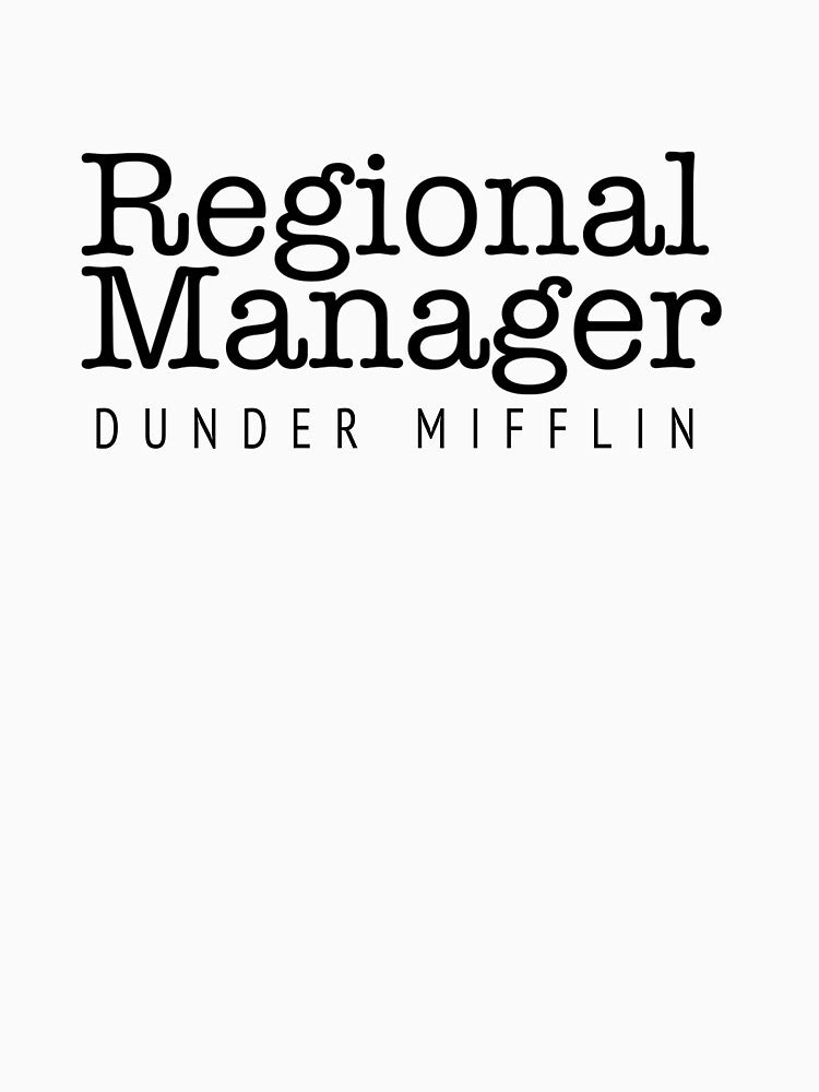 Regional Manager by pwhdesigns