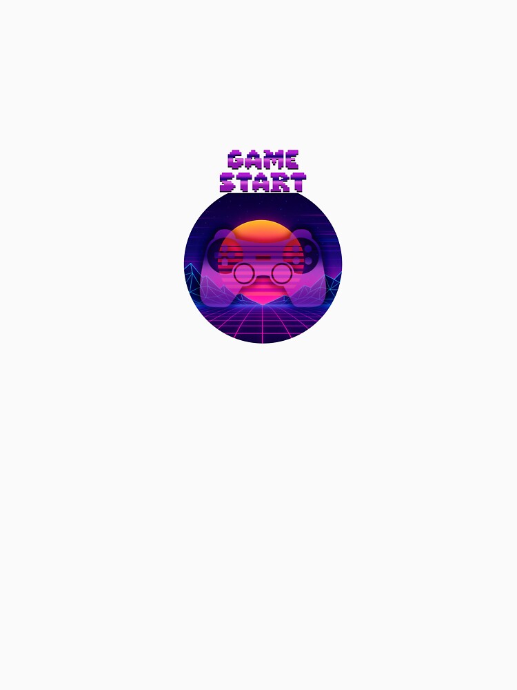 Game Start – Retro Futuristic Gaming Vibes by ustylelab