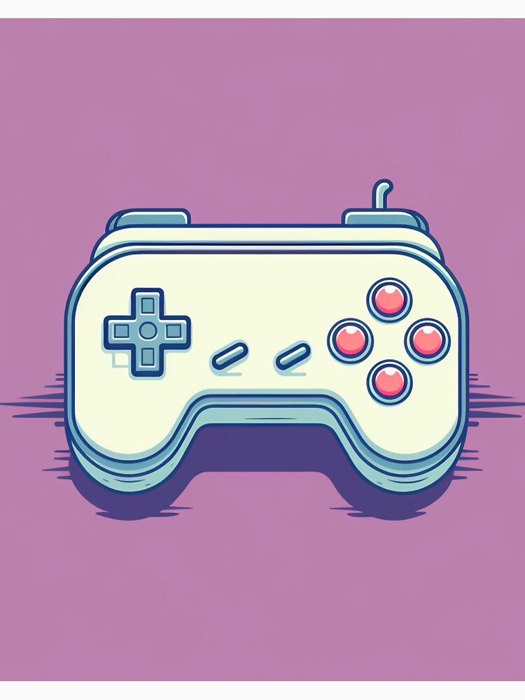 Retro 16 bit gamer inspired controller by PixelPatternsUK