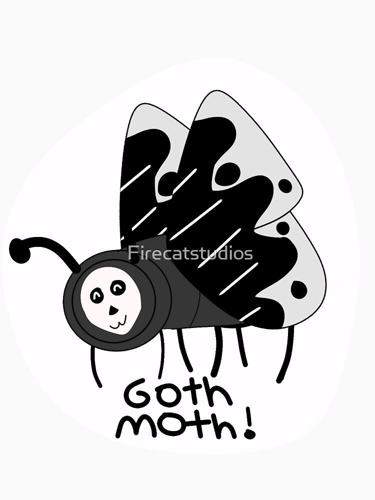 Goth Moth by Firecatstudios