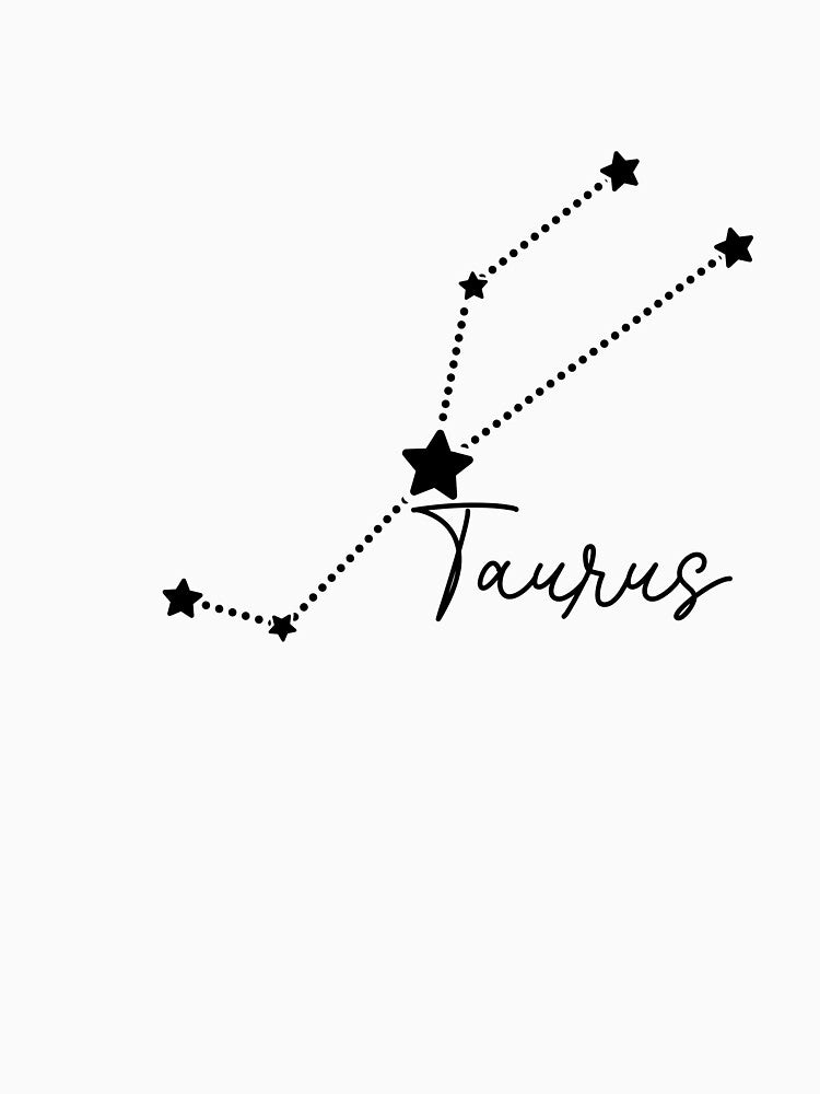 Taurus Zodiac Constellation Drawing - by asdev by asdev