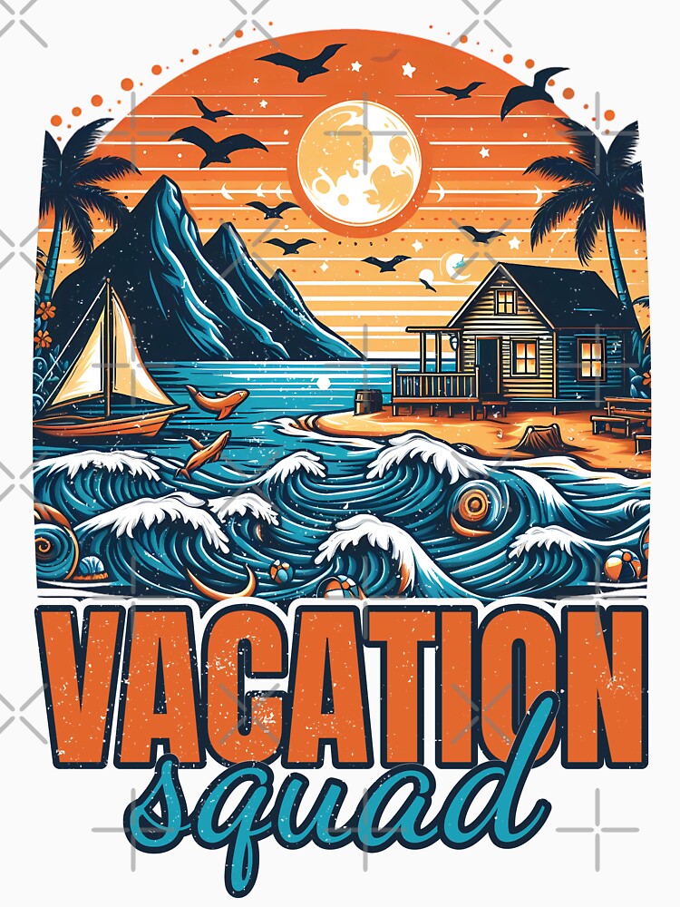 Summer Family Vacation Squad by PaintedPixels01