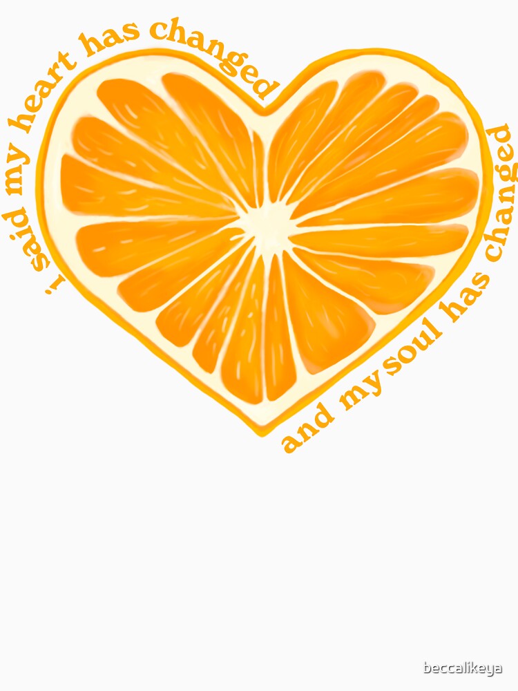 Orange Juice Heart by beccalikeya