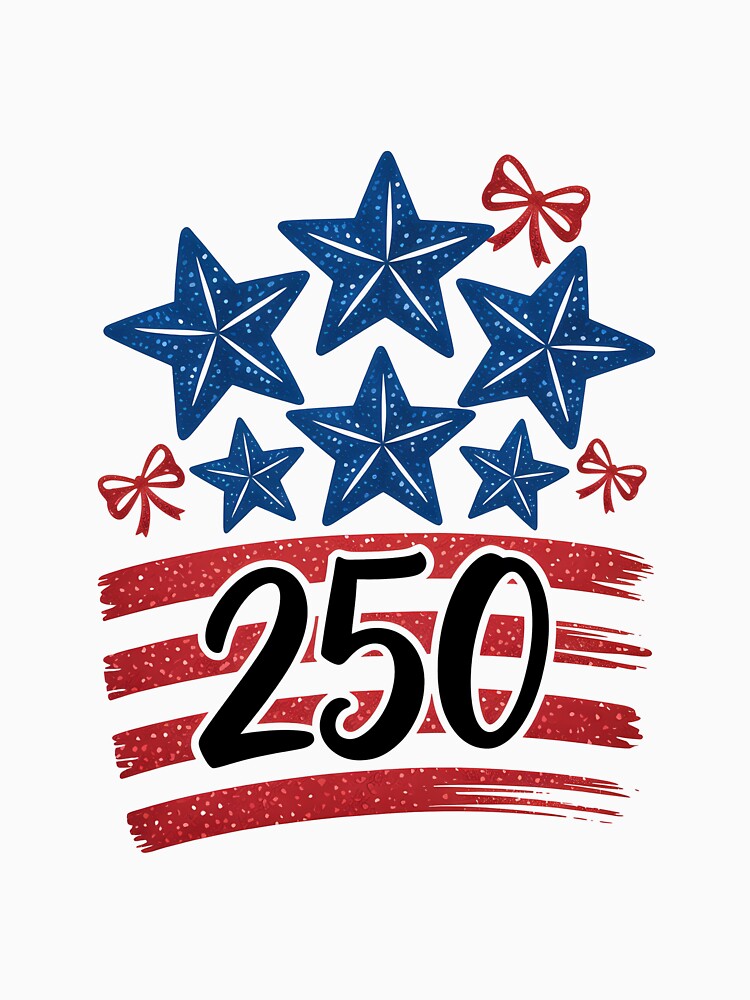 USA 250 Years Stars by KrisGraphic45