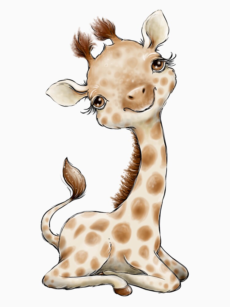 Cute Baby Giraffe by Jr0seDesigns