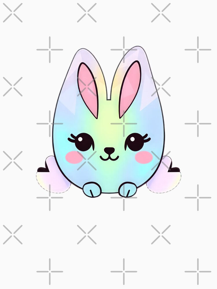 Cute Easter Bunny colored ,Happy Easter,Easter Day,Cute Easter by Expressions-Sel