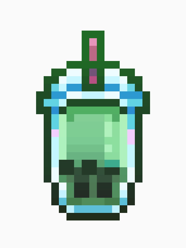 Matcha Boba Pixel by fubblers