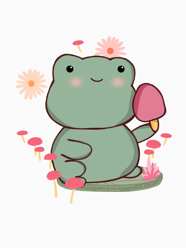 Cute frog by Nila Ilustraços