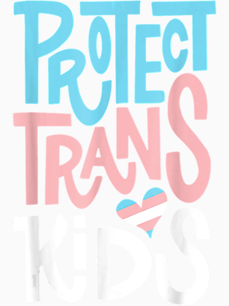 Protect Trans Kids LGBT PrideFitted by delowski7