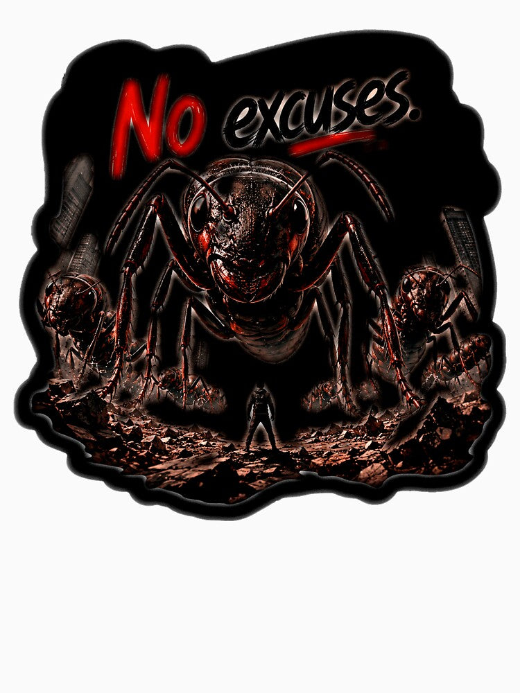 black No excuses by edrawin.art