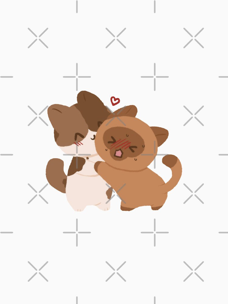 Cat Hug by RamuneBear
