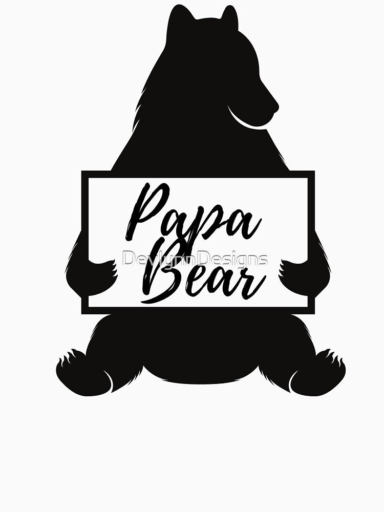 Papa Bear | Gift For Dad or Grandpa by DevlynnDesigns