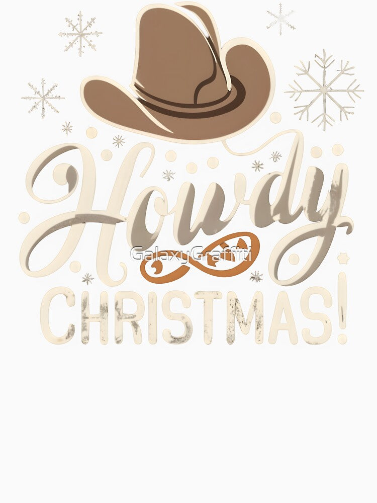 Howdy Western Christmas by GalaxyGraffiti