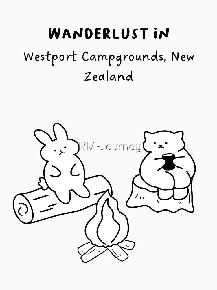 Wanderlust in Westport Campgrounds, New Zealand by RM-Journey