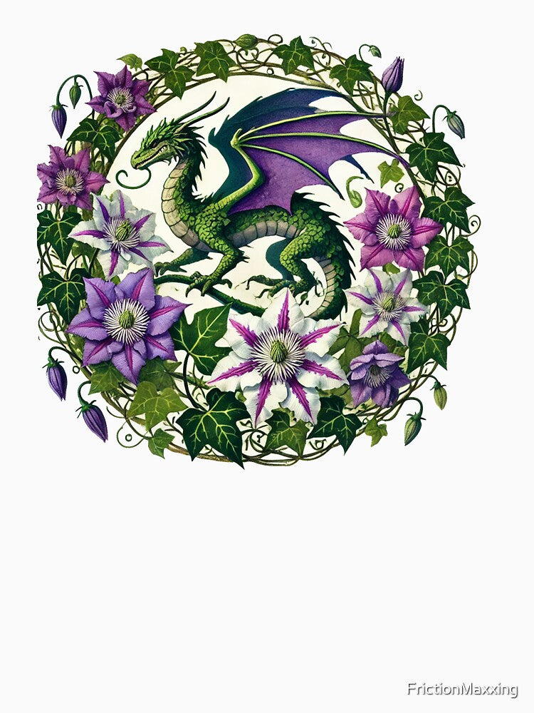 Clematis Dragon by FrictionMaxxing