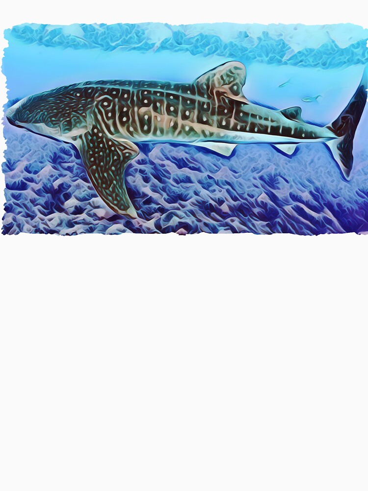 Whale Shark Digital Painting by Heathermarie321