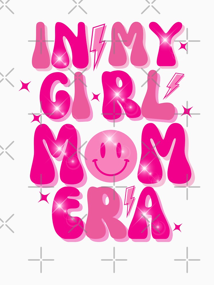Copy of Girl Mom Era pinck mama era lover Groovy Mom Of Girl by Manara  -Art
